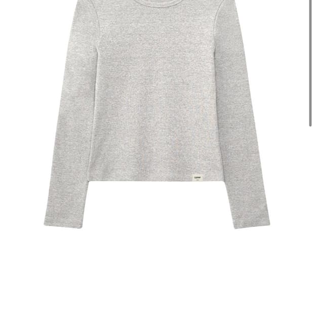 G CLASSIC LONG SLEEVE (MELANGE GRAY)S