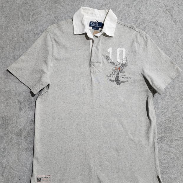 **폴로 랄프로렌 이글 그래픽 반팔 카라티 M
