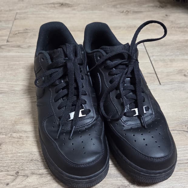 280) 나이키 에어포스 1 로우 트리플블랙