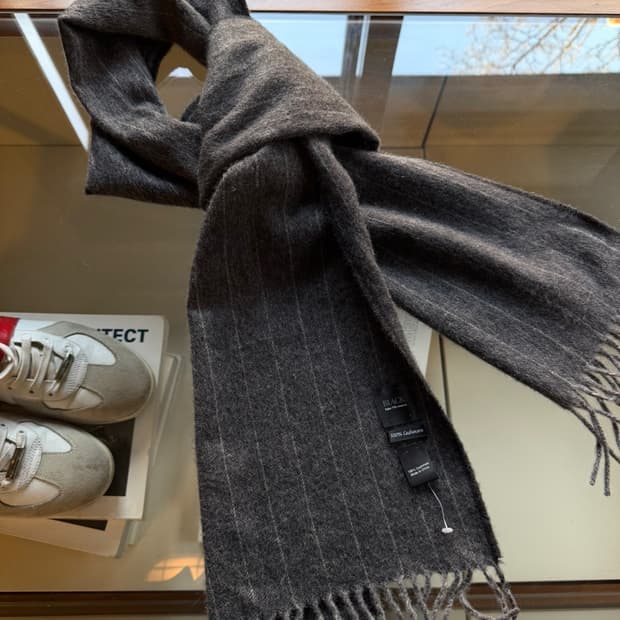 삭스피프스애비뉴 캐시미어 머플러