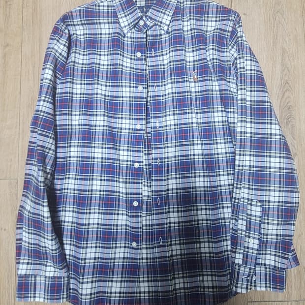 폴로 polo 신형 매장판 체크셔츠 클래식핏L