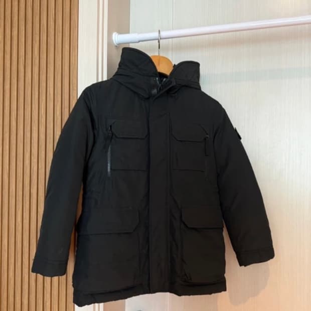 스톤아일랜드 키즈 크링클랩스 롱 8y