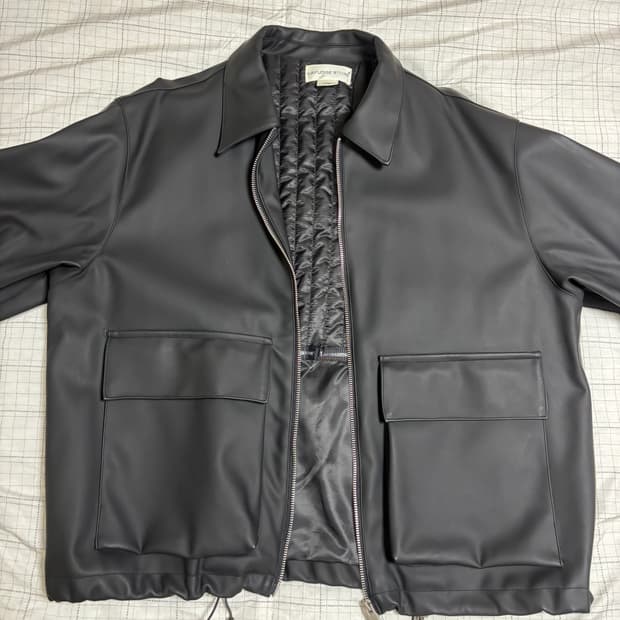 LAFUDGE STORE 레더 자켓 / L / 블랙