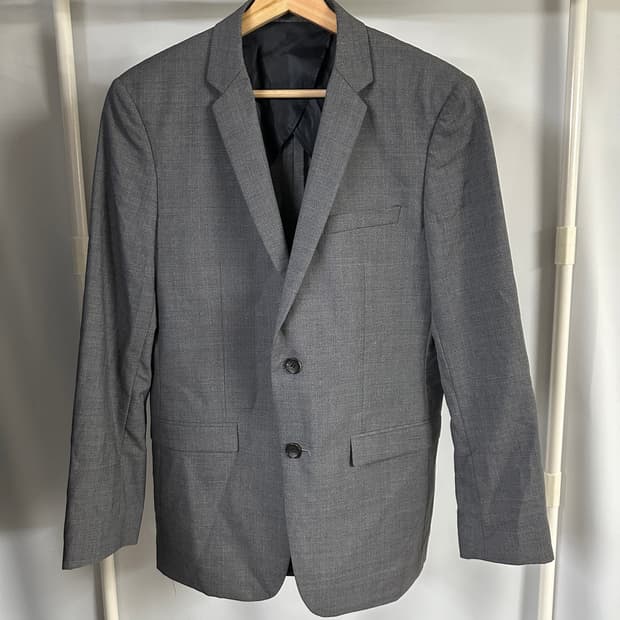 솔리드옴므 그레이 블레이저