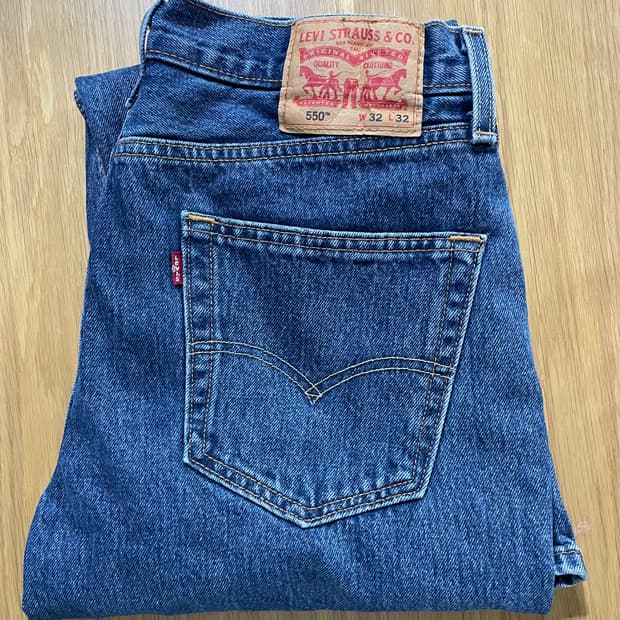 Levis 리바이스 550 청바지 W32 L32