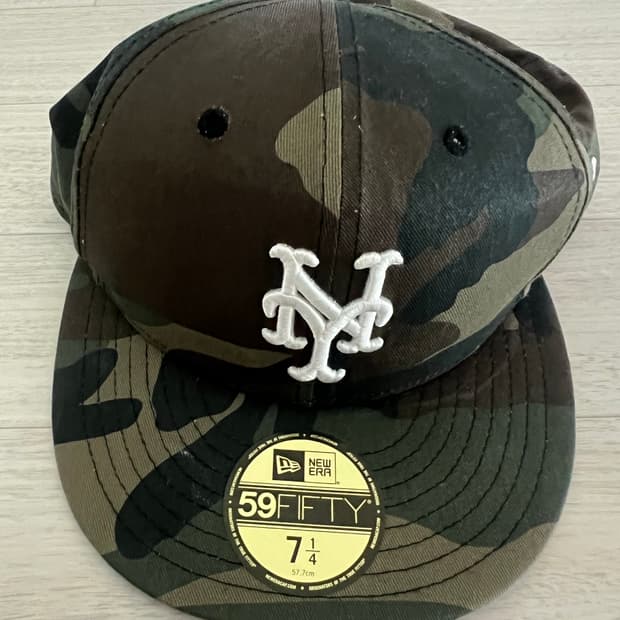 뉴에라 59fifty 7 1/4 카모패턴 