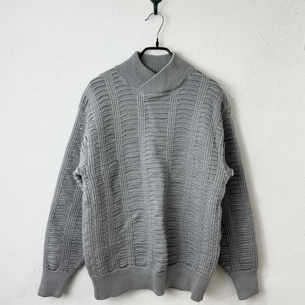 Ir a pie 3D 패턴 니트 (MADE IN JAPAN)