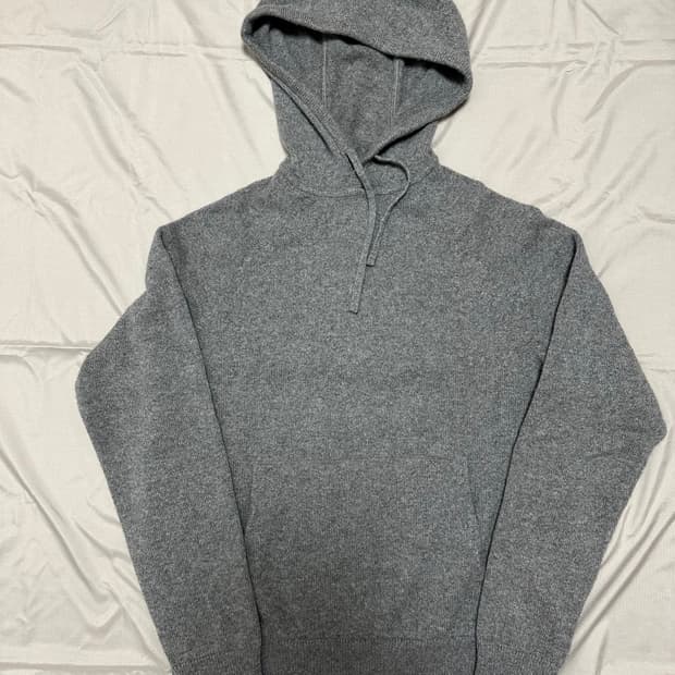 [L] COS 코스 캐시미어 니트 후드