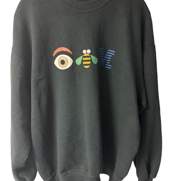 빈티지 90s IBM 프로모션 스웻셔츠 맨투맨 블랙 XL