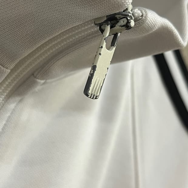 아디다스 독일 화이트 트랙 탑 져지