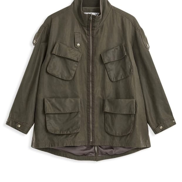 Open yy 카고 포켓 필드 자켓