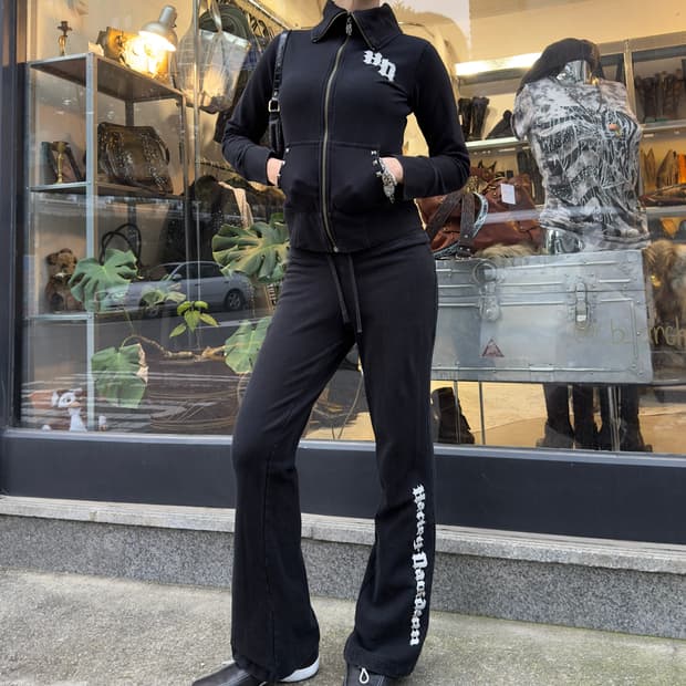 2008 Y2K 할리 데이비슨 트랙수트 세트