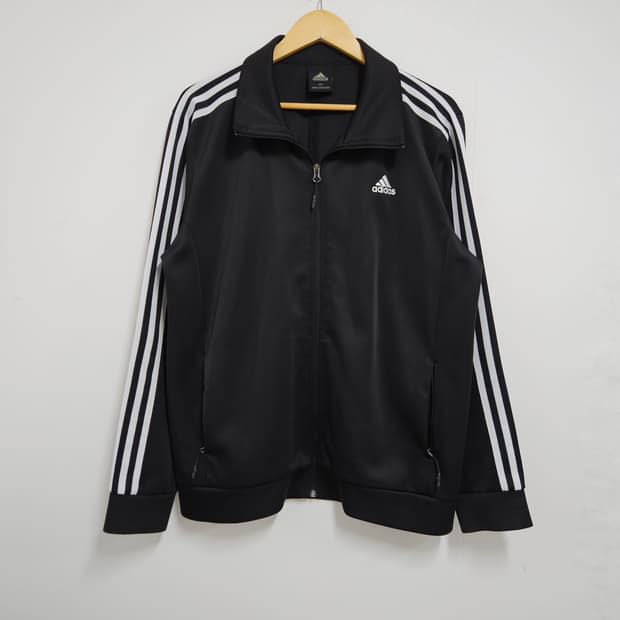 2XL 빅사이즈 아디다스 검흰 져지