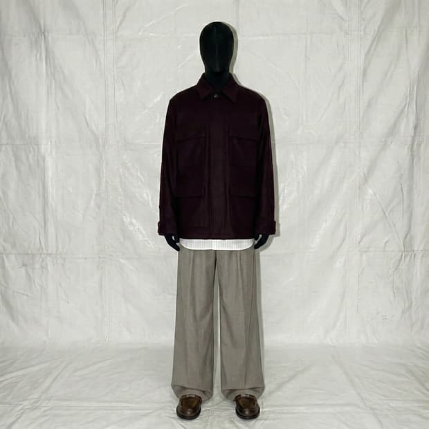 a.p.c. wool field jacket