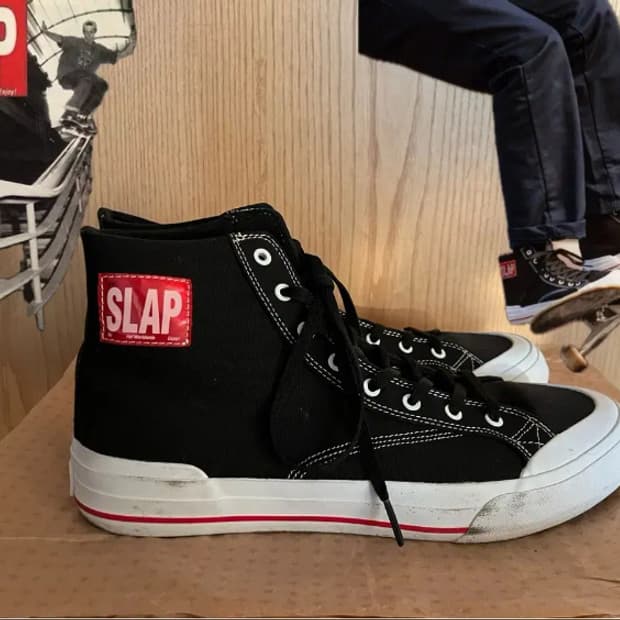 HUF 허프 x SLAP 슬랩 컨버스 클래식 하이 280 스케이트 트레셔