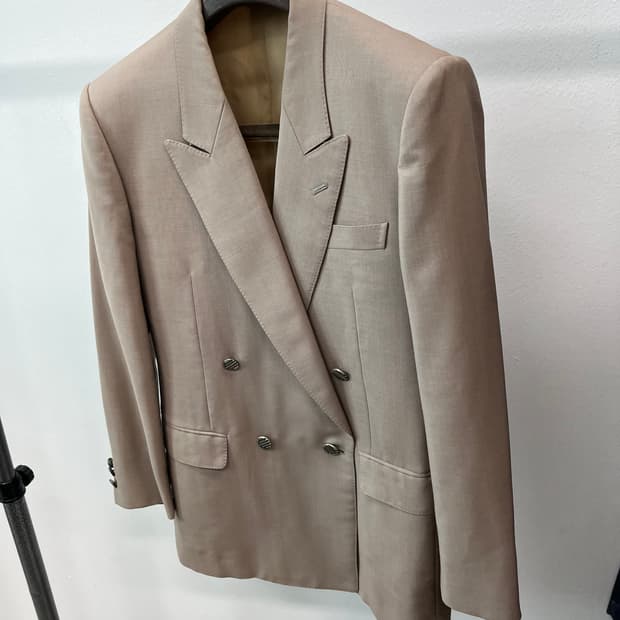 100) 랑방 은장 콤비자켓 