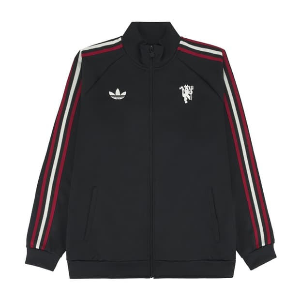 아디다스 맨체스터 유나이티드 오리지널스 트랙탑 블랙 - KR 사이즈 (논