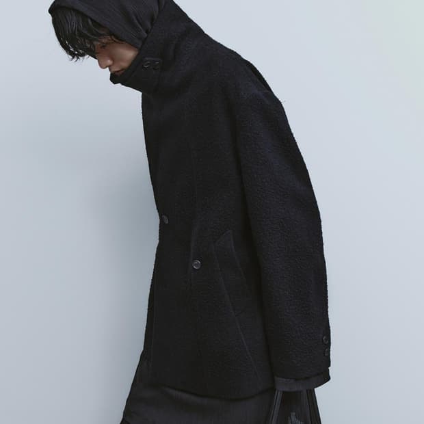 [s] 유스 피코트 블랙 카센티노