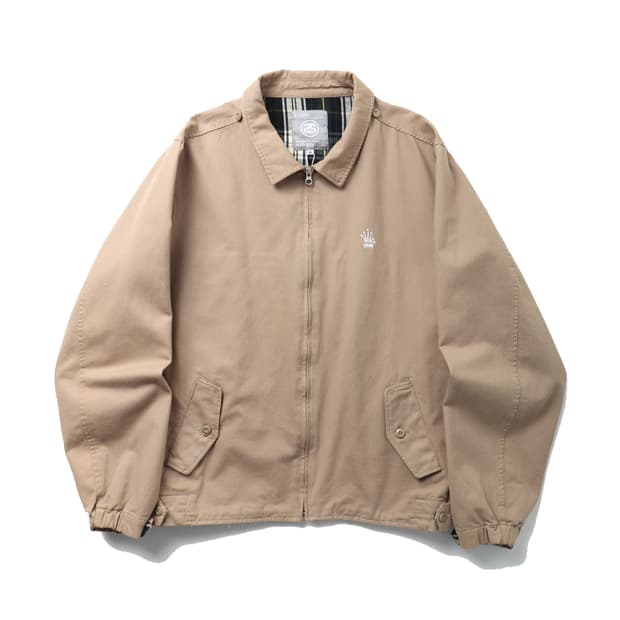 STUSSY Cotton Zip Swing Top