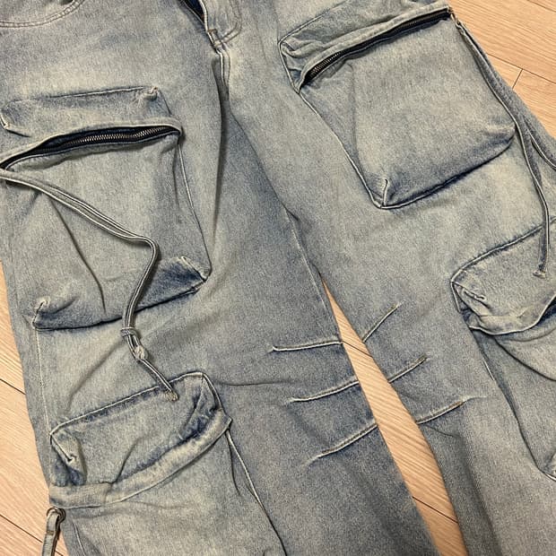 자라 데님 팬츠