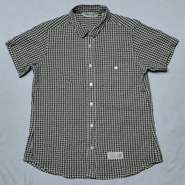 [여성/M] 카리머(Karrimor) 일본라인 베니 깅엄 체크 반팔 셔츠