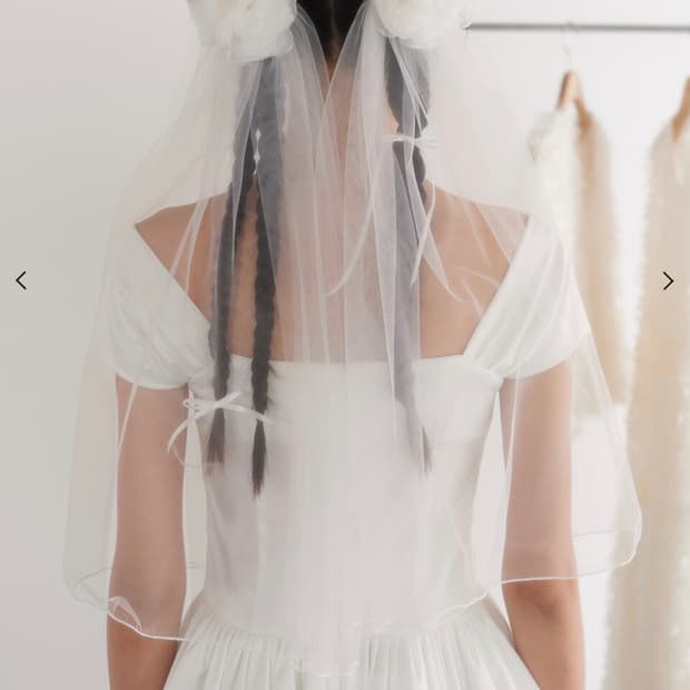 가니송 트윈 테일 베일