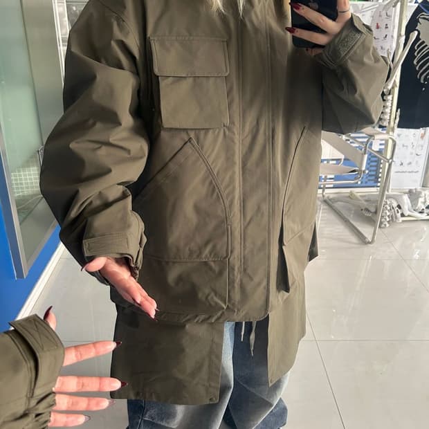 PADDED SHELL PARKA 패딩 쉘 파카