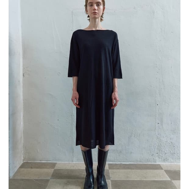 낫띵에브리띵 울 텍스쳐 드레스