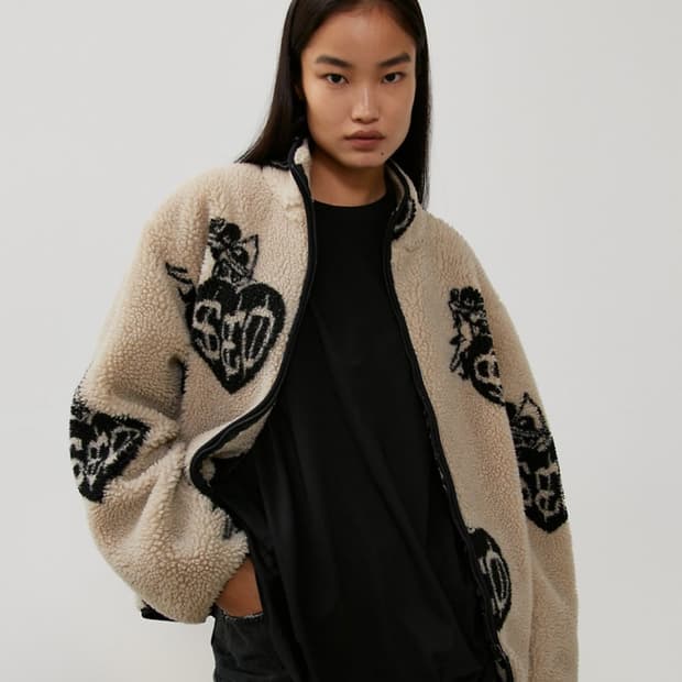 seo 큐피드 후리스 집업