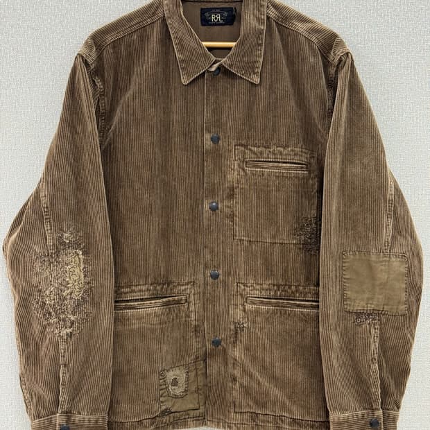 더블알엘 리페어 코듀로이 자켓 / L