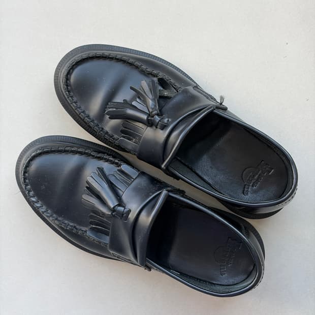 닥터마틴 아드리안 태슬 로퍼 블랙 uk3 220~230