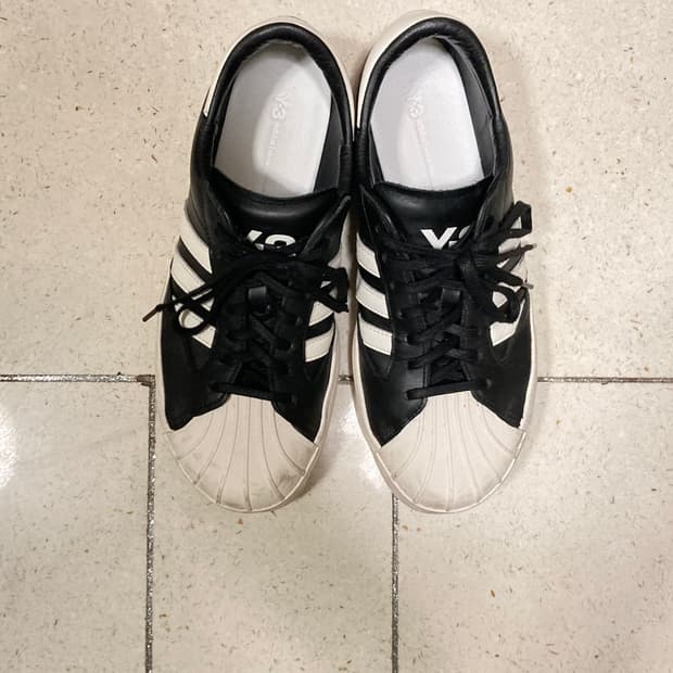 Y-3 요지 스타 블랙 화이트 [270]