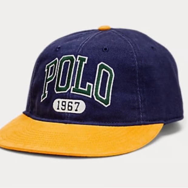 폴로 1967자수 치노 볼캡