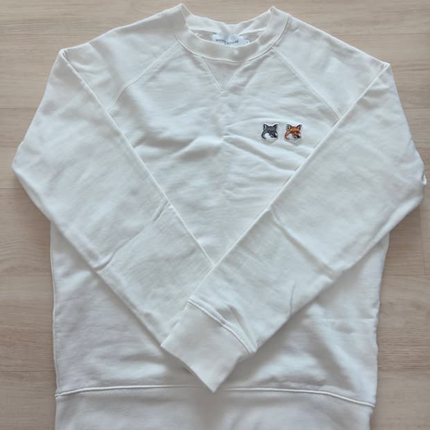 메종키츠네 맨투맨 xs