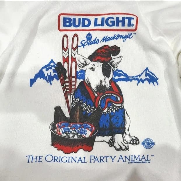 1987 버드와이저 빈티지티셔츠