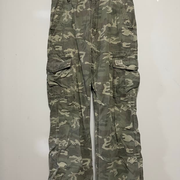 빈티지 리바이스 카모 카고