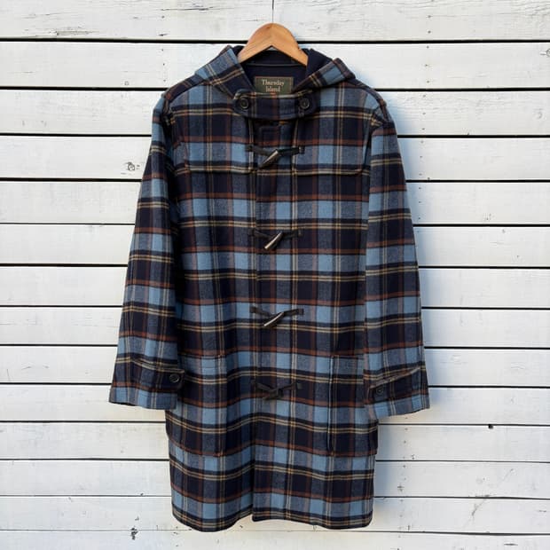 Thursday Island 썰스데이 아일랜드 체크 코트