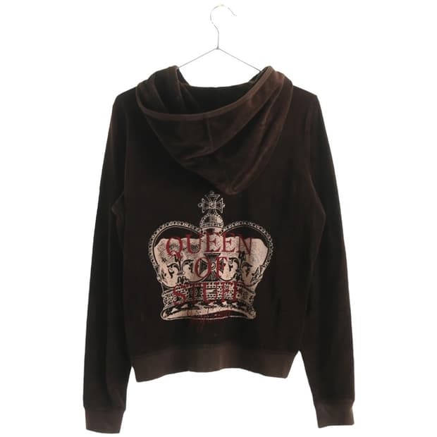 JUICY COUTURE 쥬시꾸뛰르 후드집업 갸루 y2k 와투케 펑크