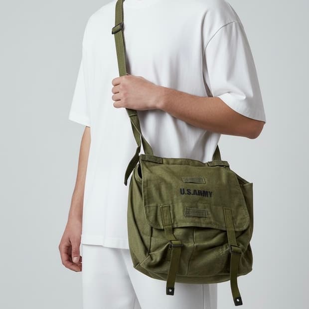 미군 오리지널 크로스백