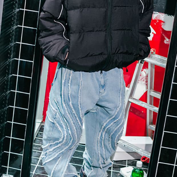 예스아이씨 커브드 팬츠 M