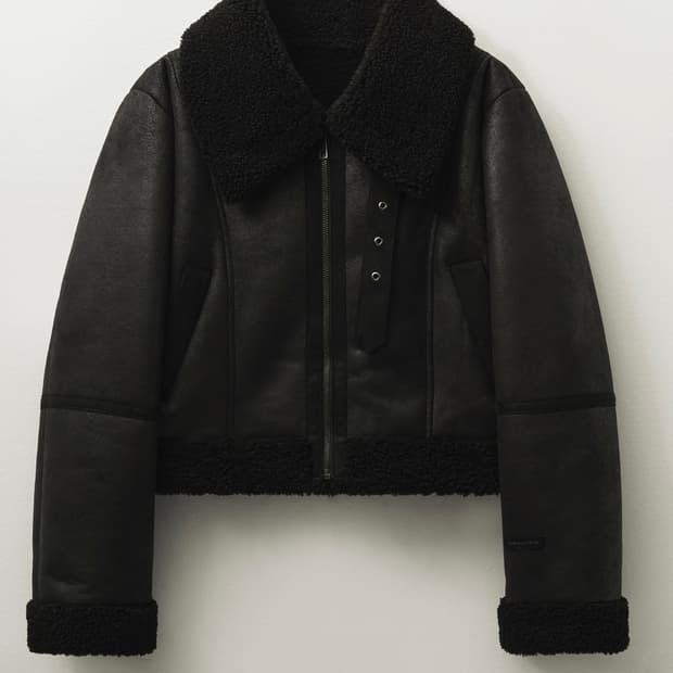 헬레네파리스 피티드 스웨이드 무스탕 판매