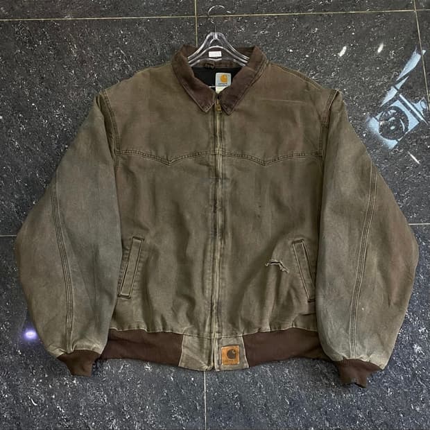 [4XL] 칼하트 J14 CHT 체스트넛 산타페 디트로이트 자켓