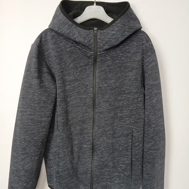 유니클로 후드집업 그레이 95 M