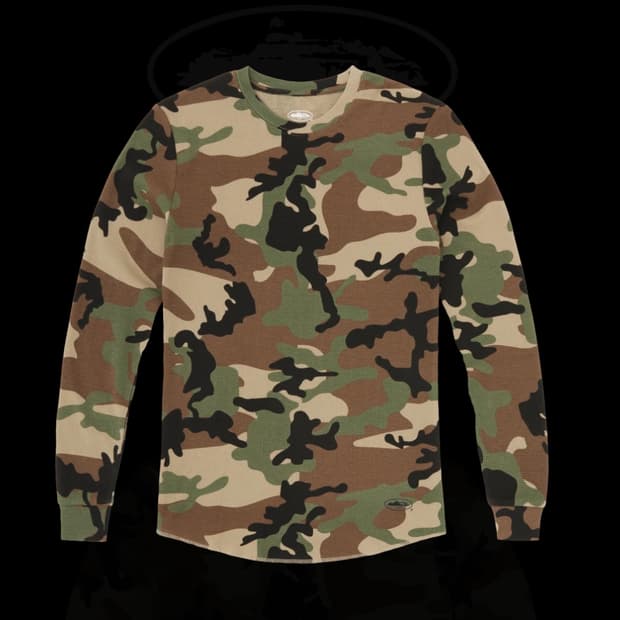 Corteiz thermal ls tee camo 