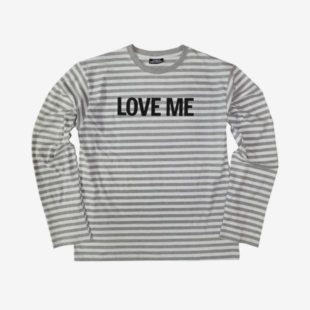톰스벌스데이 LOVE ME Stripe Long T-shirts 