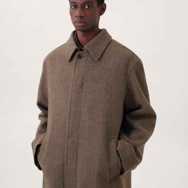 Lemaire 21fw straight coat