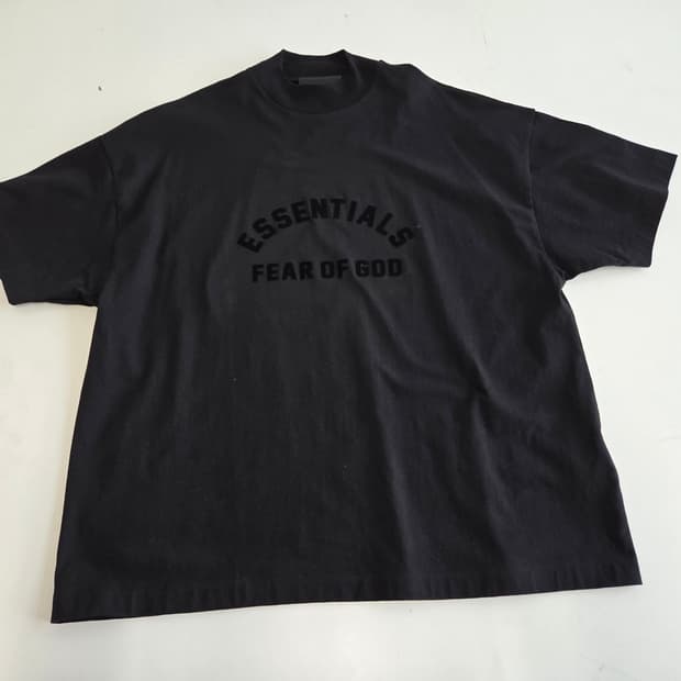 에센셜 24SS 헤비 오버핏 반팔 M