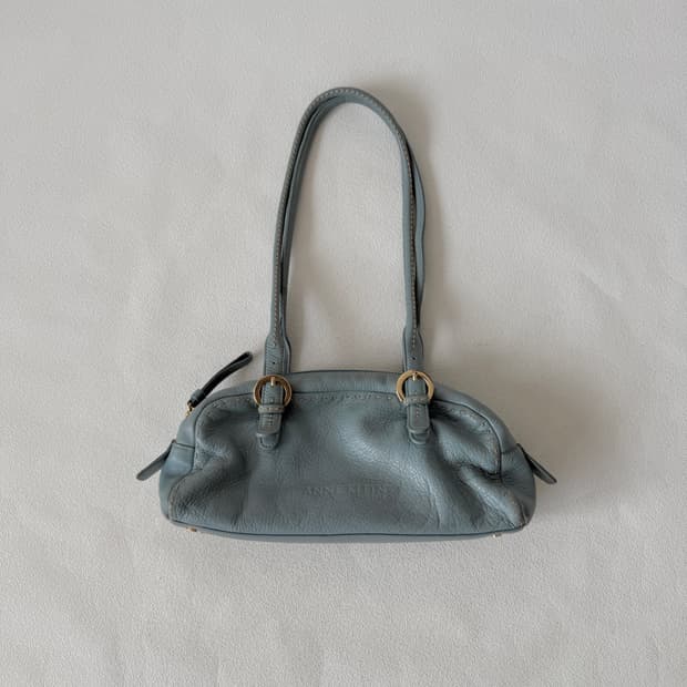 ANNE KLEIN 레더 숄더백