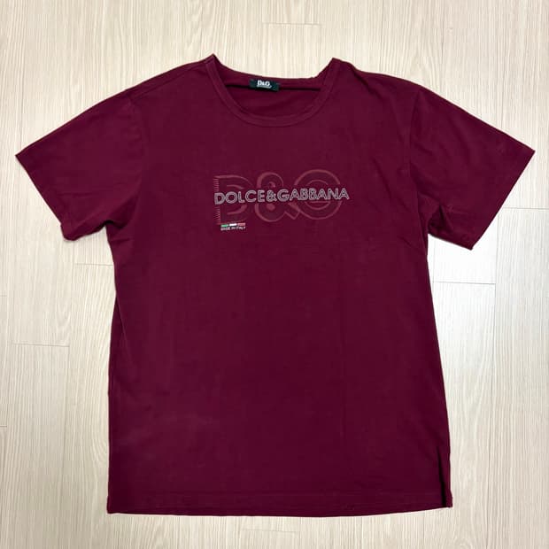 D&G wordmark T-shirts
