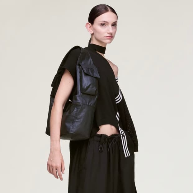 와이쓰리 Y-3 26ss NEWSPAPER 숄더백 스몰/블랙